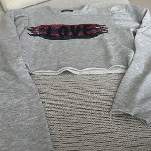 Brand new Zara trafalic sequence cropped top